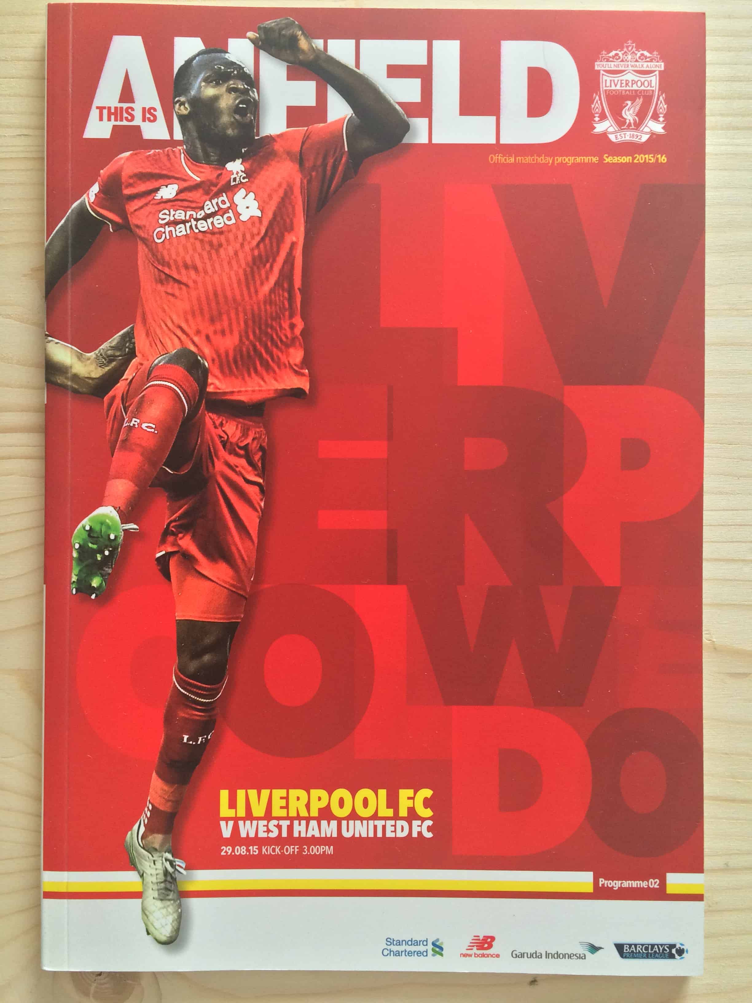 Liverpool FC v West Ham United FC